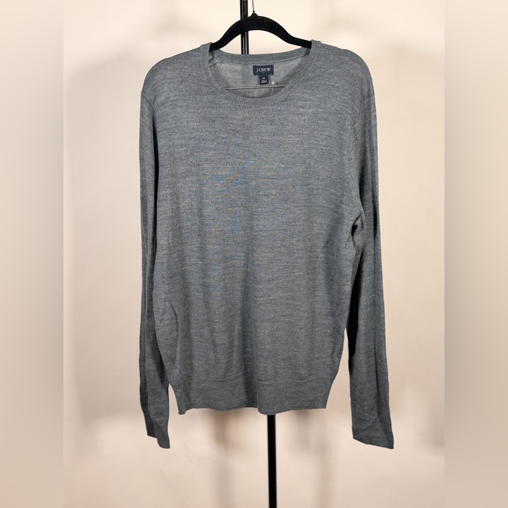 NWT JCrew Factory Merino wool-blend crewneck sweater